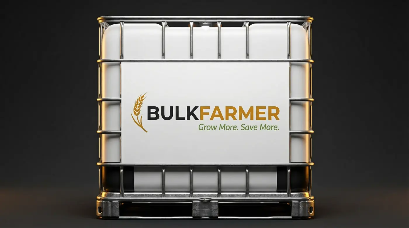 275-gallon IBC tote — biological inputs